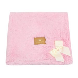 COBERTOR DE PELO DUPLO PATA CHIC – BEAR ROSA