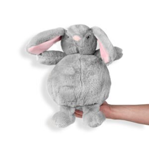 Brinquedo Pet de Pelucia (coelho/cinza)