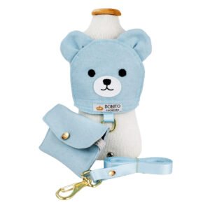 COLEIRA PEITORAL URSINHO AZUL – P
