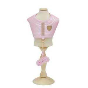 COLETE COM GUIA STRASS – ROSA M