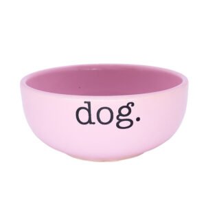 COMED CERAMICA DOG MED ROSA