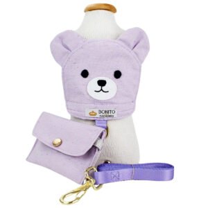 COLEIRA PEITORAL URSINHO LILAS – P