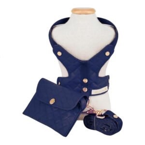 COLEIRA PEITORAL BASIC – AZUL MARINHO – M