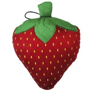 MORDEDOR PELUCIA FRUIT MORANGO