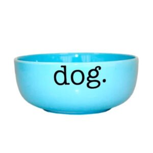 COMED CERAMICA DOG. MED AZUL