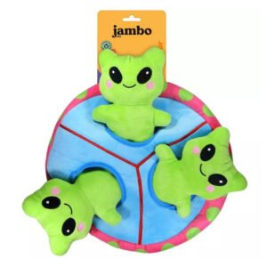 JB25685N PELUCIA GALAXIA NAVE COM 3 ALIE