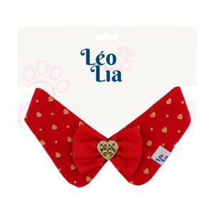 GOLA CLA REDONDA CORACAO VERMELHO 1UN – U