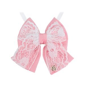 BORBOLETA LUXO CORACAO ROSA1UN – U