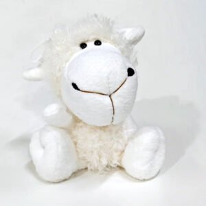 PELUCIA JUNGLE BUDDIE OVELHA BRANCA 22CM