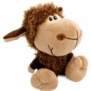PELUCIA JUNGLE BUDDIE OVELHA MARROM 22CM